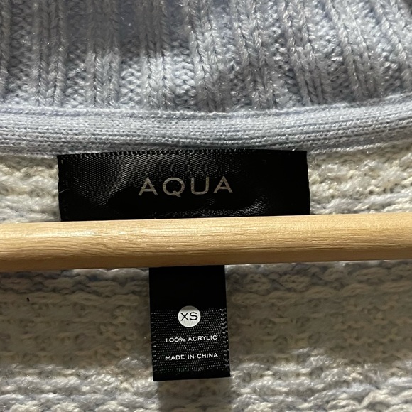 NWT Aqua Bloomingdales Gingham Cropped Cardigan - Picture 9 of 10